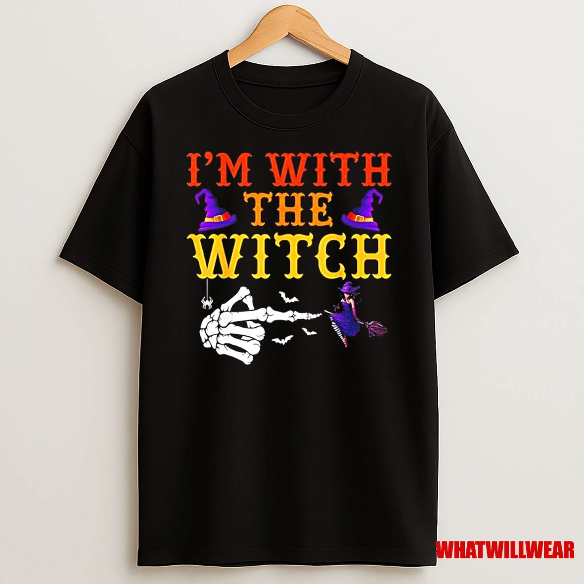 Im With The Witch Halloween Shirts
