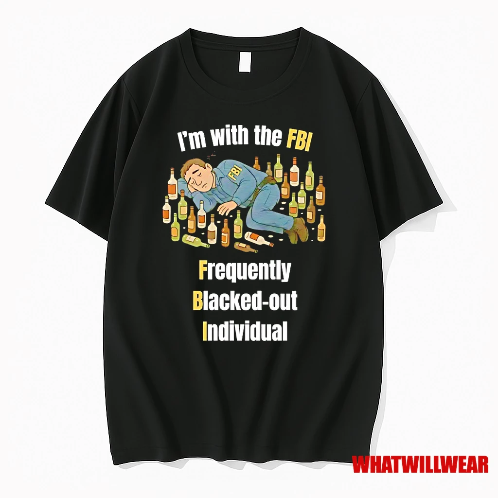 Im With The Fbi Frequently Blacked Out Individual Shirts