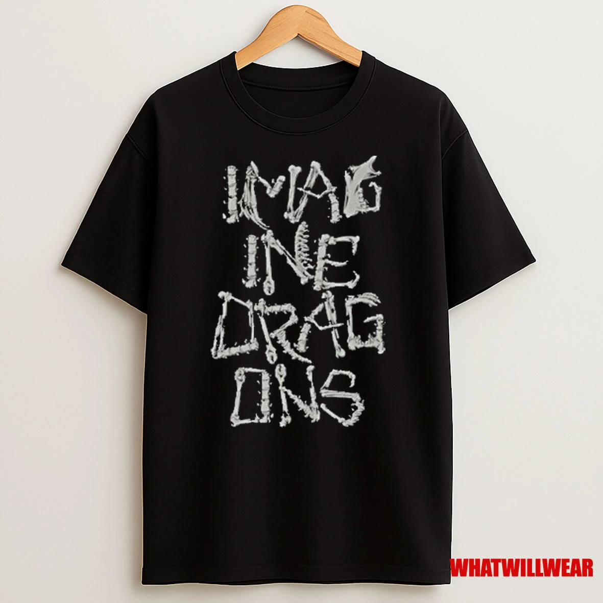 Imagine Dragons Bones Letter 2025 Shirts