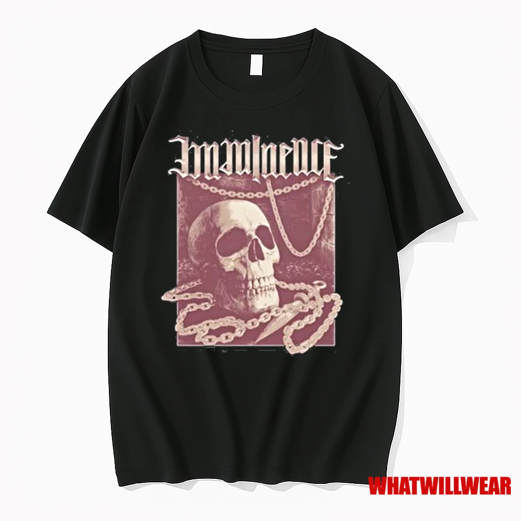 Imminence Skull Maroon 2025 Shirts
