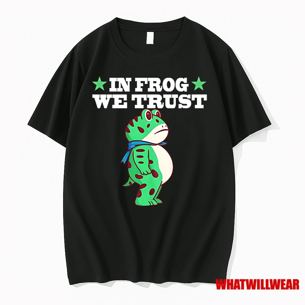 In Frog We Trust Portland Frog Protest Shirts