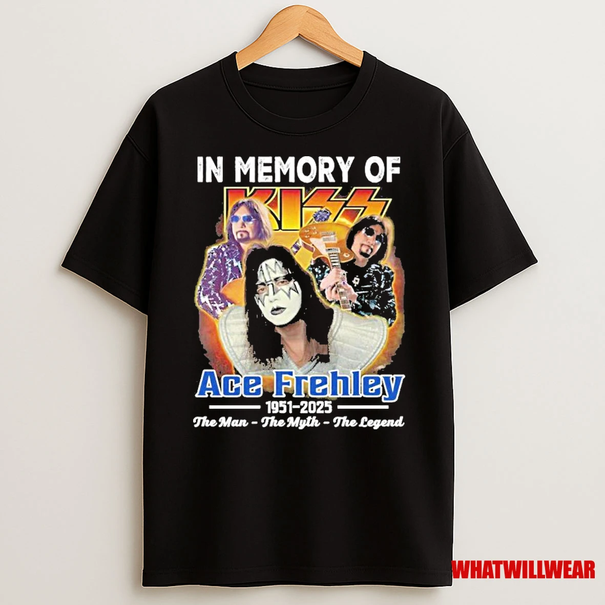 In Memory Of Ace Frehley The Man The Myth The Legend Shirts