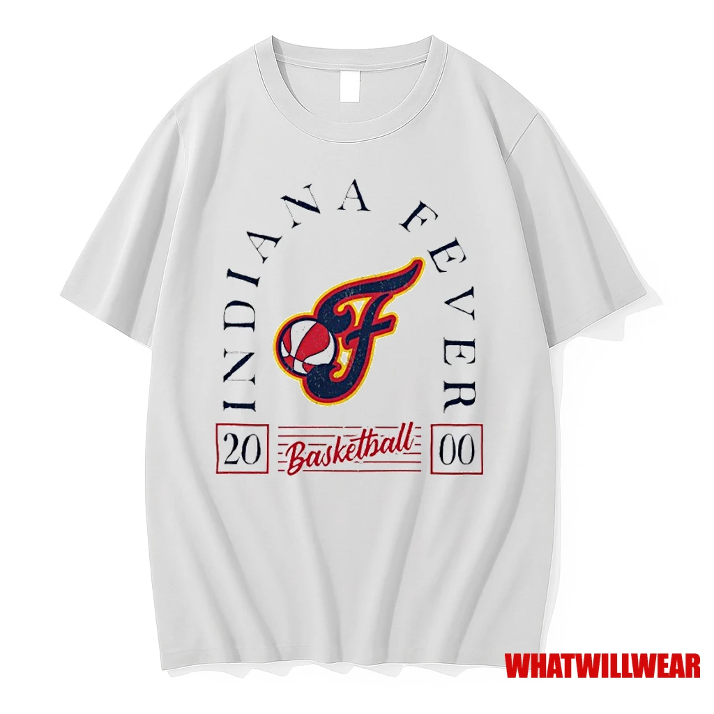 Indiana Fever Stadium Essentials Lay Low Vintage Wash Relaxed Fit Shirts