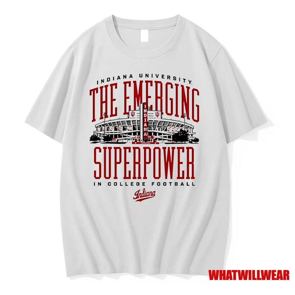 Indiana Football Emerging Superpower In College Football Shirts