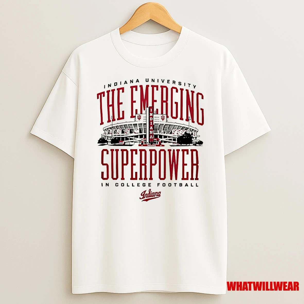 Indiana Hoosiers Football The Emerging Superpower Stadium Shirts