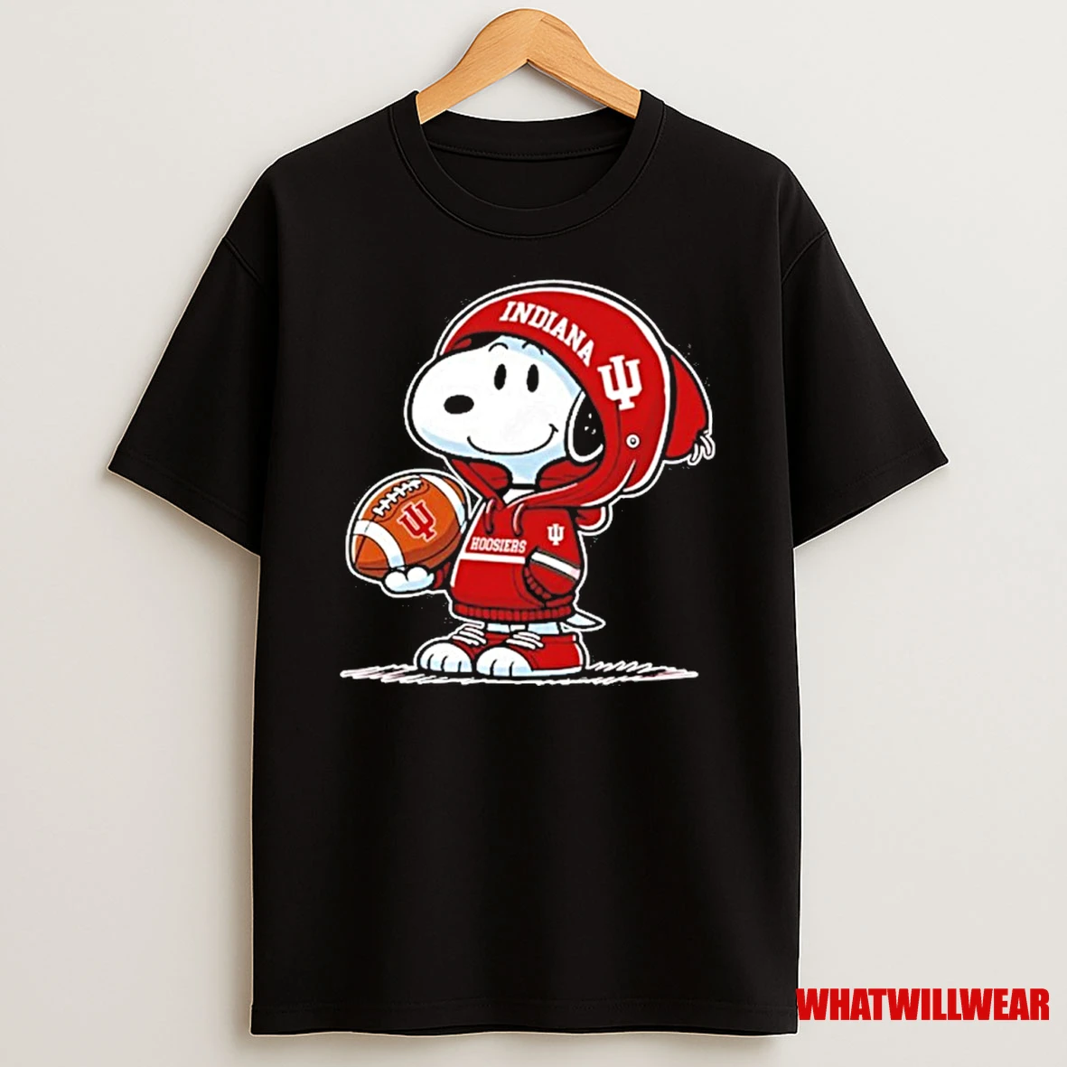 Indiana Hoosiers Snoopy Ball Shirts