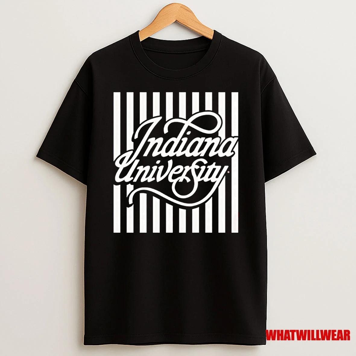 Indiana Hoosiers Candy Stripe Script Shirts