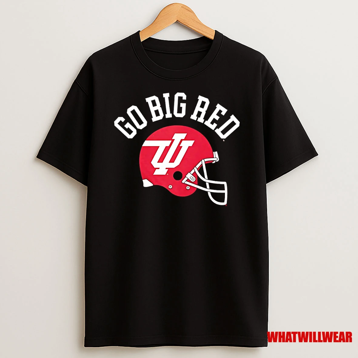 Indiana Hoosiers Go Big Red Helmet Shirts