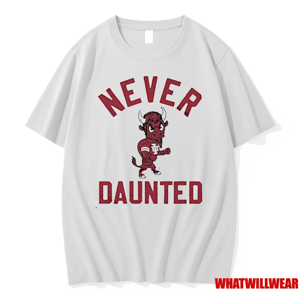 Indiana Hoosiers The Bison Never Daunted Shirts