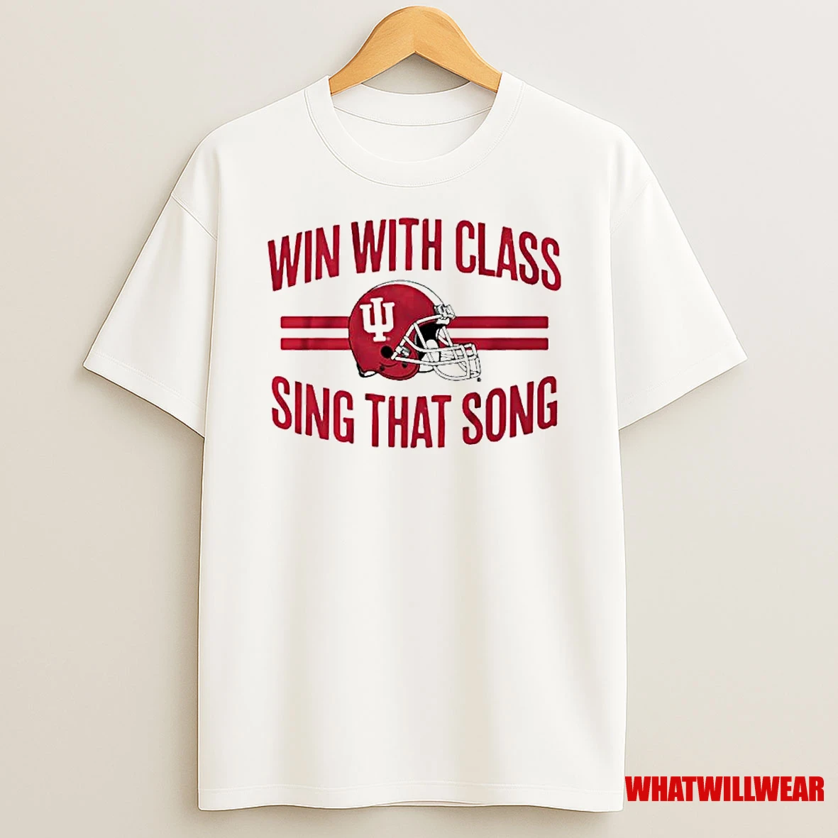 Indiana Hoosiers Win With Class Sing That Song Ornaments Shirts