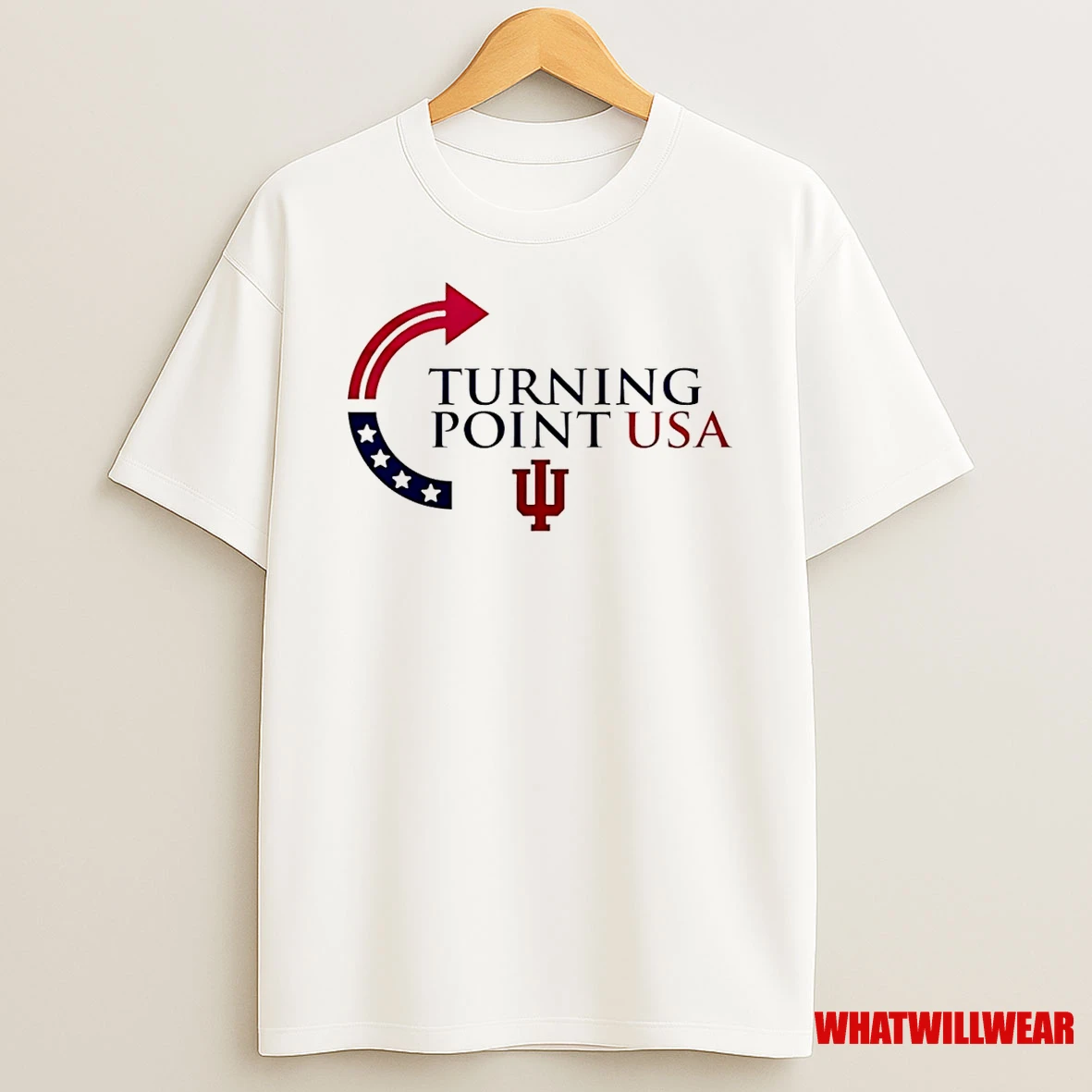 Indiana Hoosiers X Turning Point Usa Logo 2025 Shirts