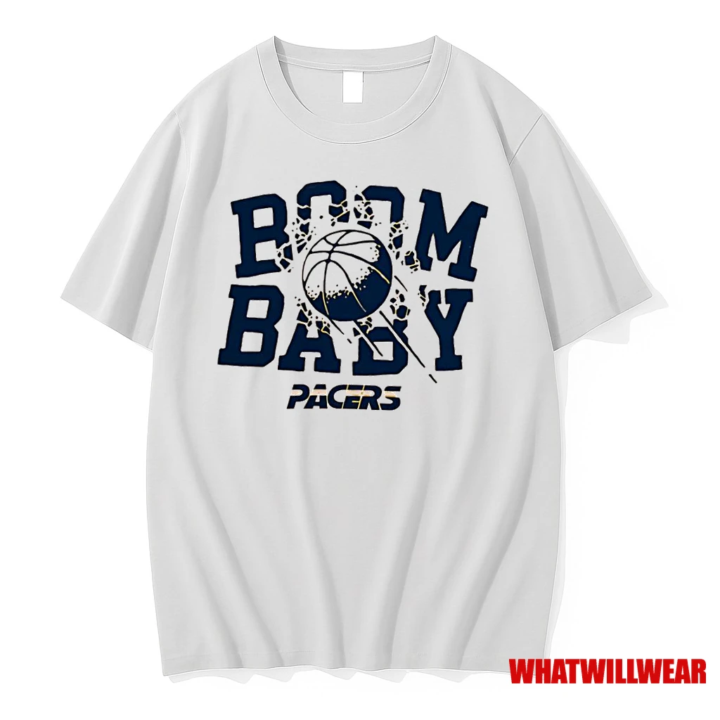 Indiana Pacers Boom Baby Baseball Shirts