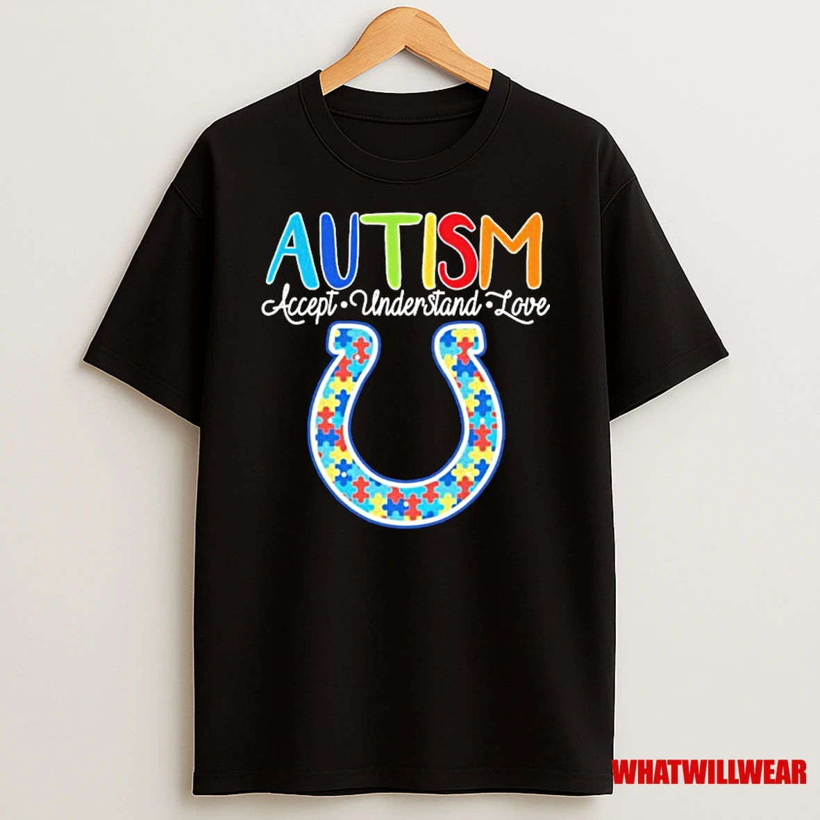Indianapolis Colts Autism Accept Understand Love Shirts