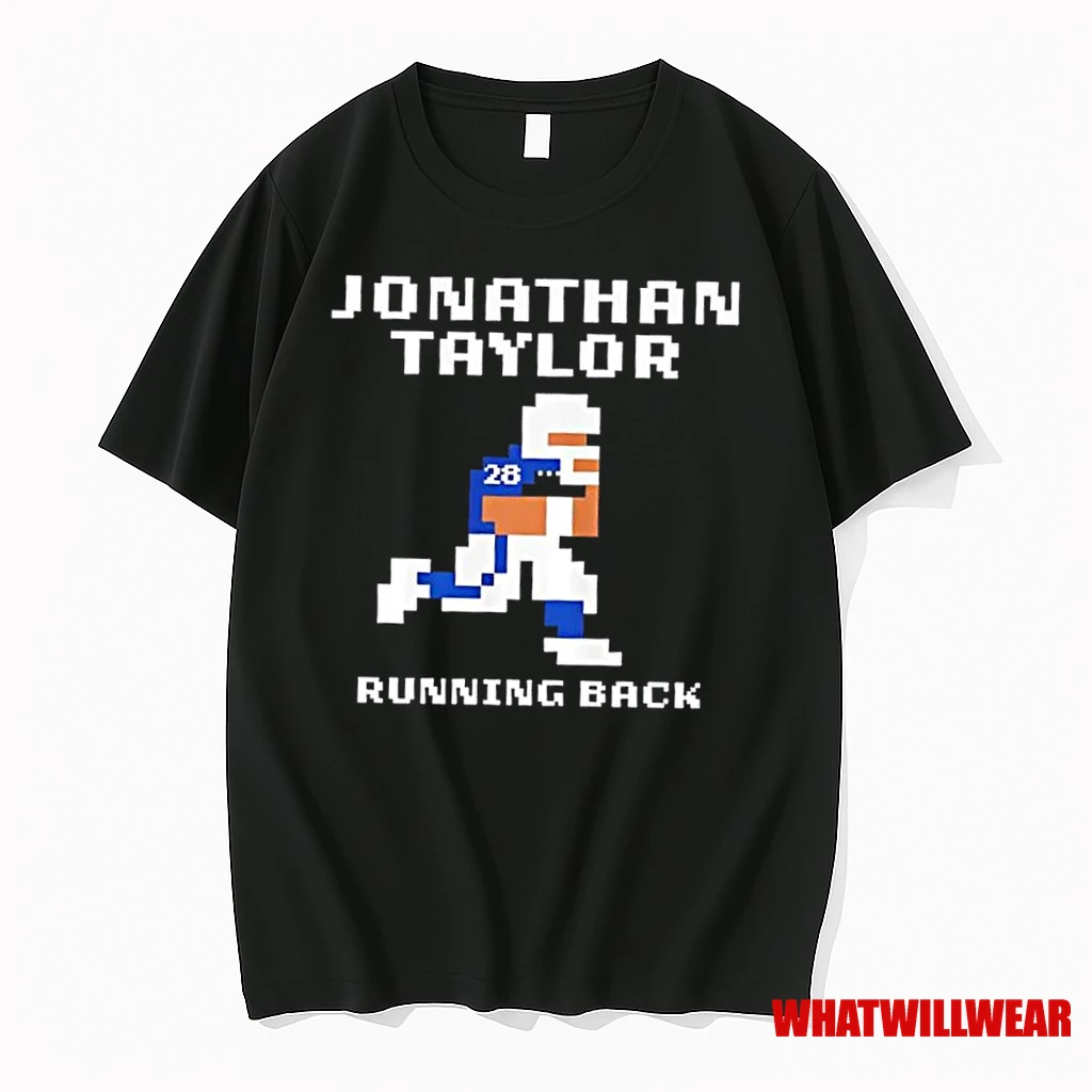 Indianapolis Colts Jonathan Taylor Running Back Retro Baller Shirts