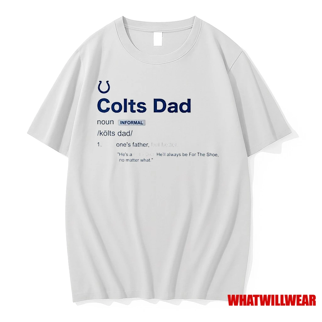Indianapolis Colts Dad Definition Ornaments Shirts