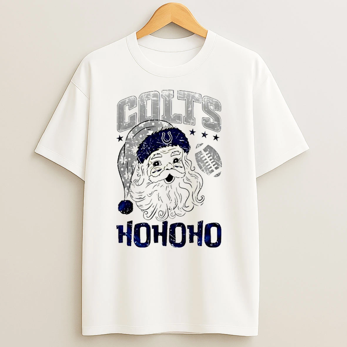 Indianapolis Colts X Santa Claus Nfl Merry Christmas T Shirts