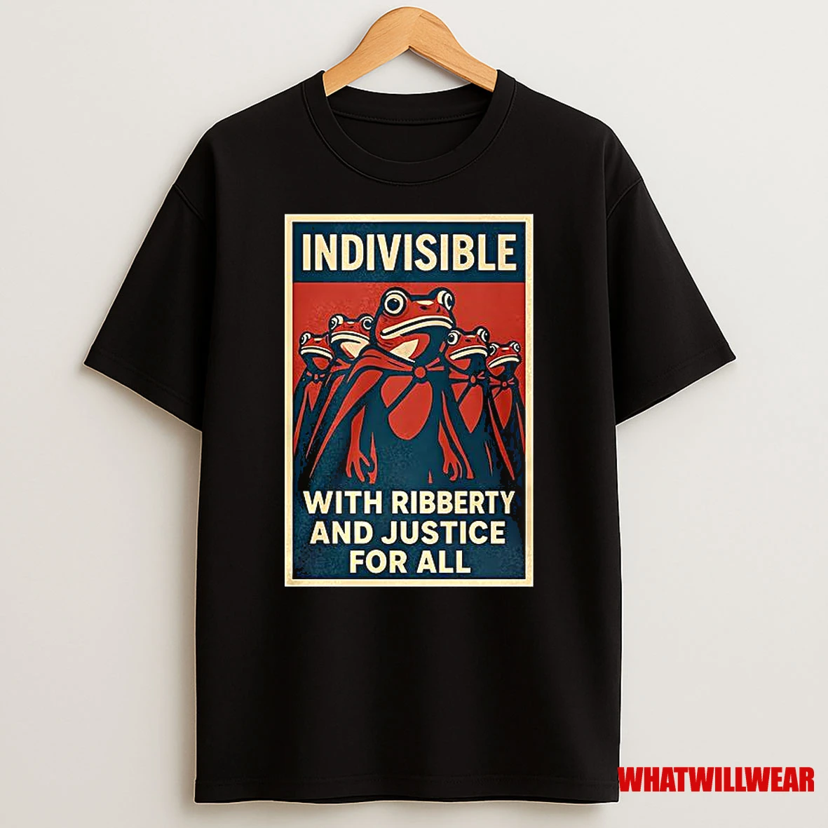 Indivisible With Ribberty And Justice For All Shirts