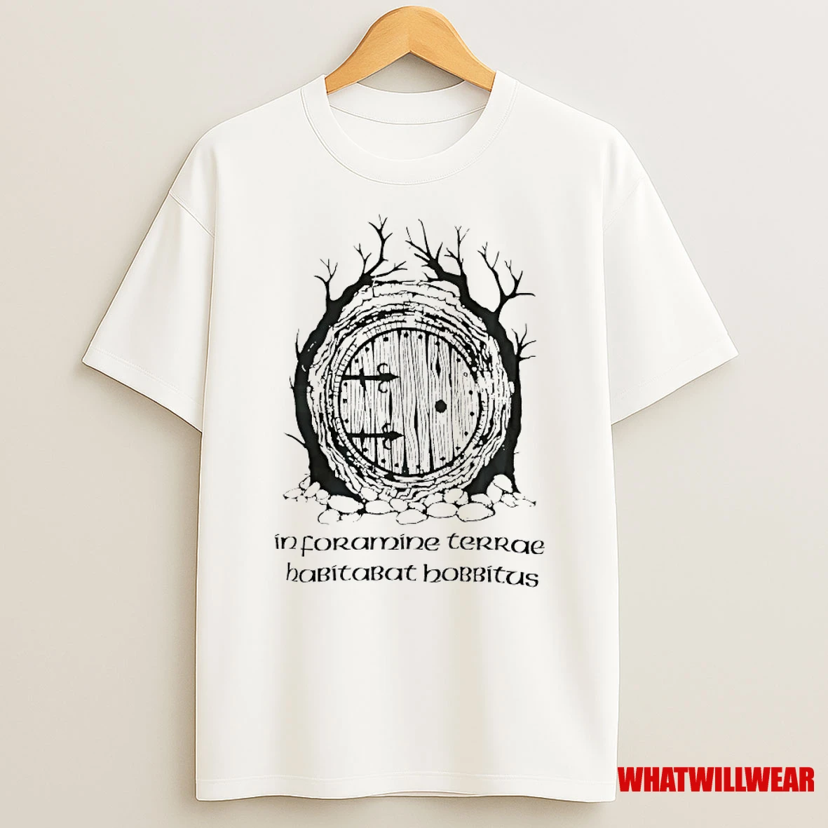 Inforamine Terrae Habitabat Hobbitus Shirts