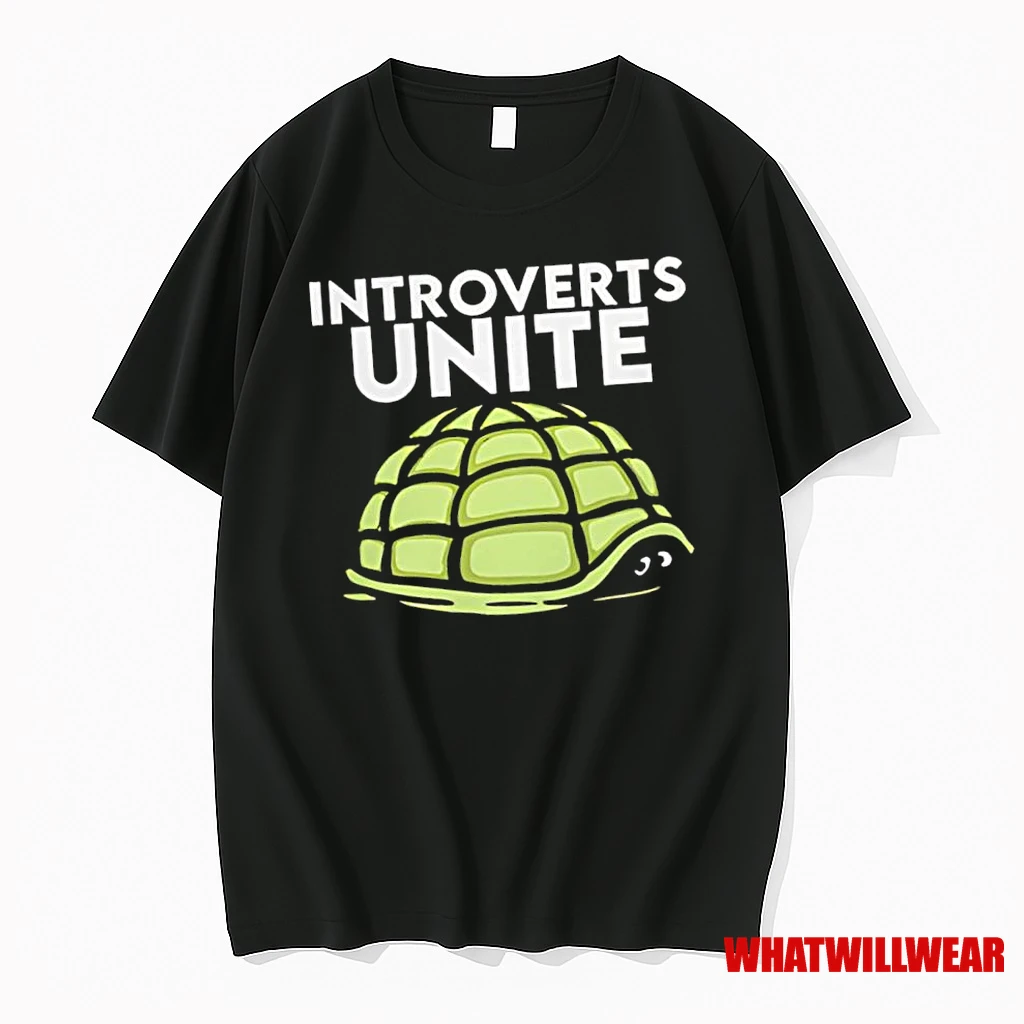 Introverts Unite Like Turtle Shell Shirts
