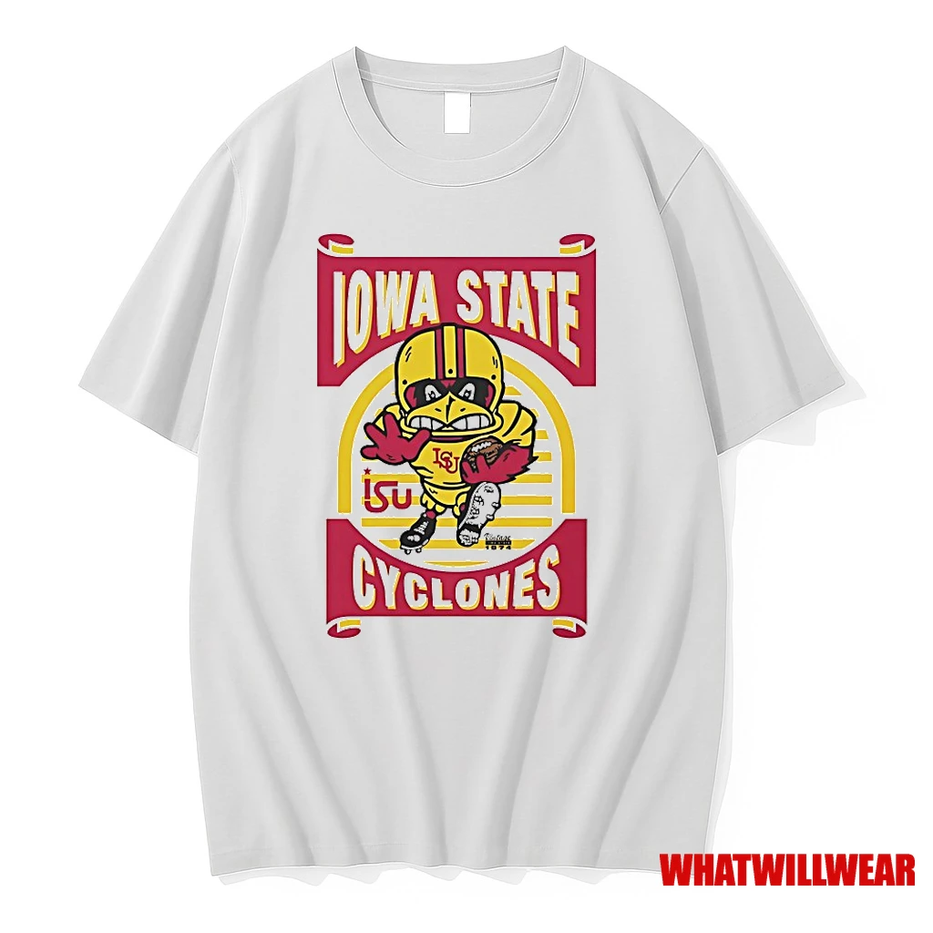 Iowa State Cyclones Football Cy Playing Shirts
