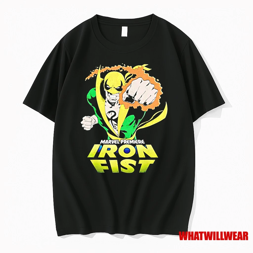 Iron Fist Marvel Premiere Punch Graphic Shirts