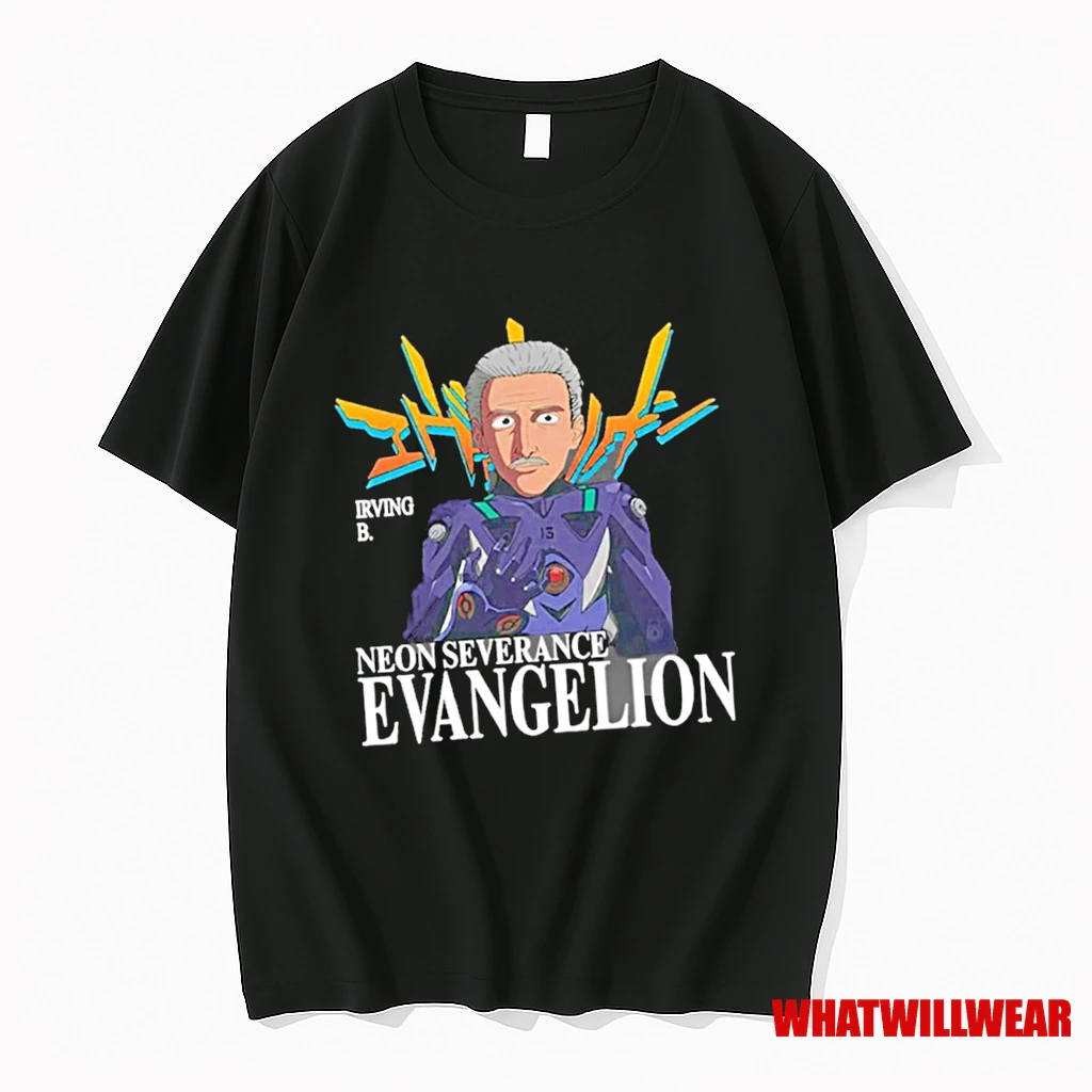 Irving B Neon Severance Evangelion Shirts