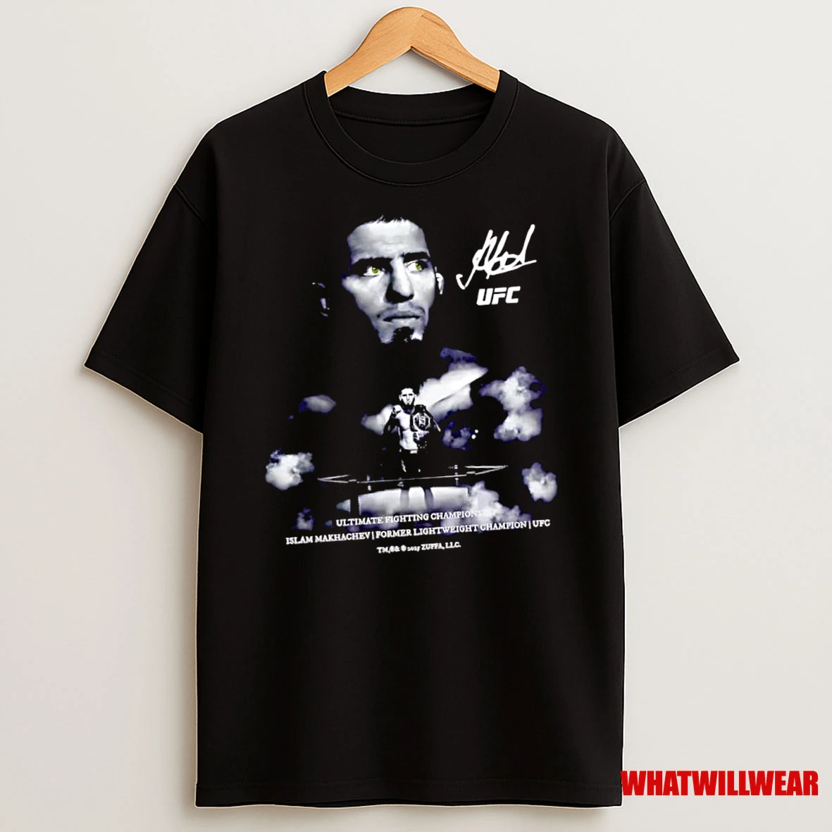 Islam Makhachev Ufc 322 Staredown Signature Graphic Shirts