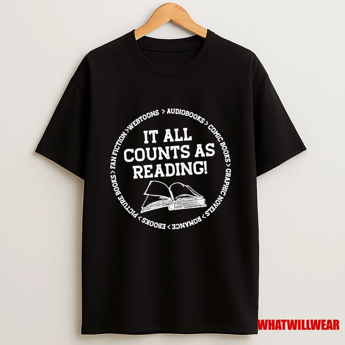 It All Counts As Reading Book Shirts