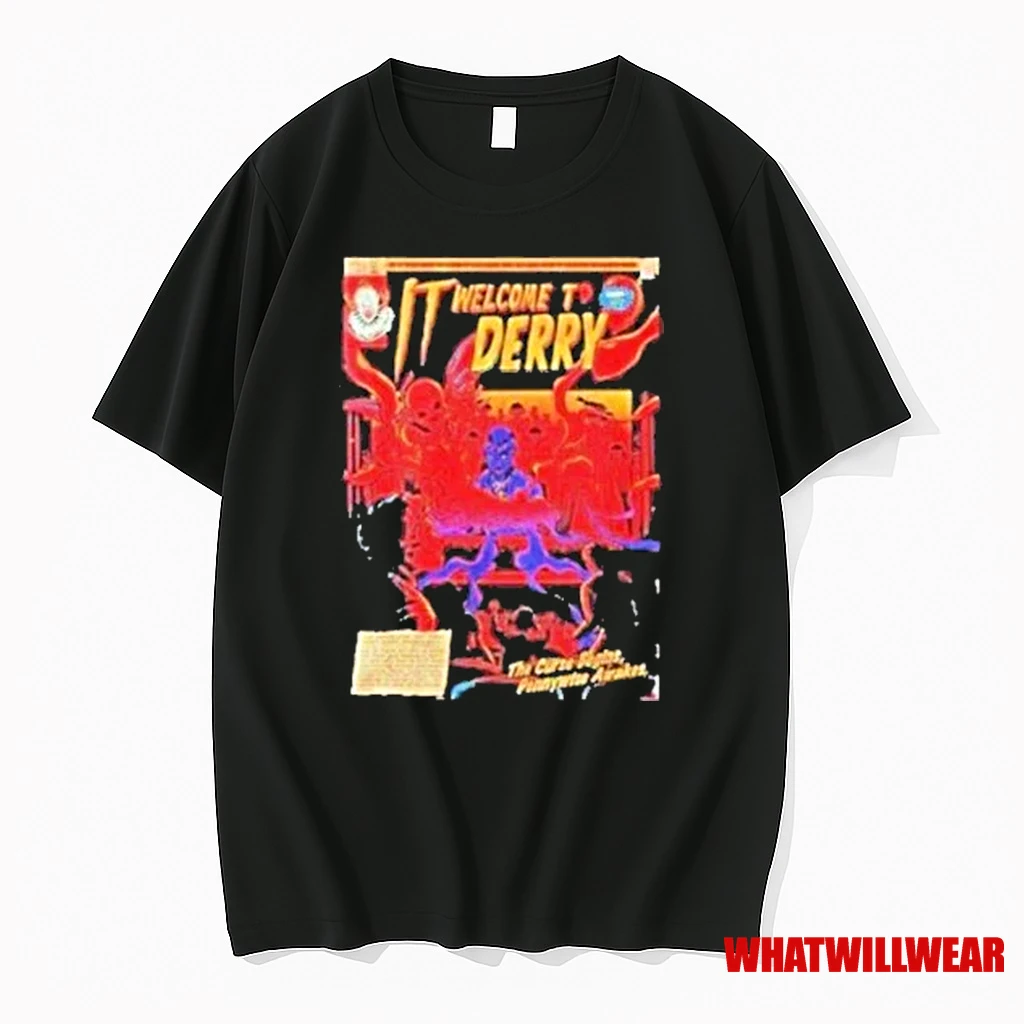 It Welcome To Derry The Curse Begins Pennywise Awakes Shirts