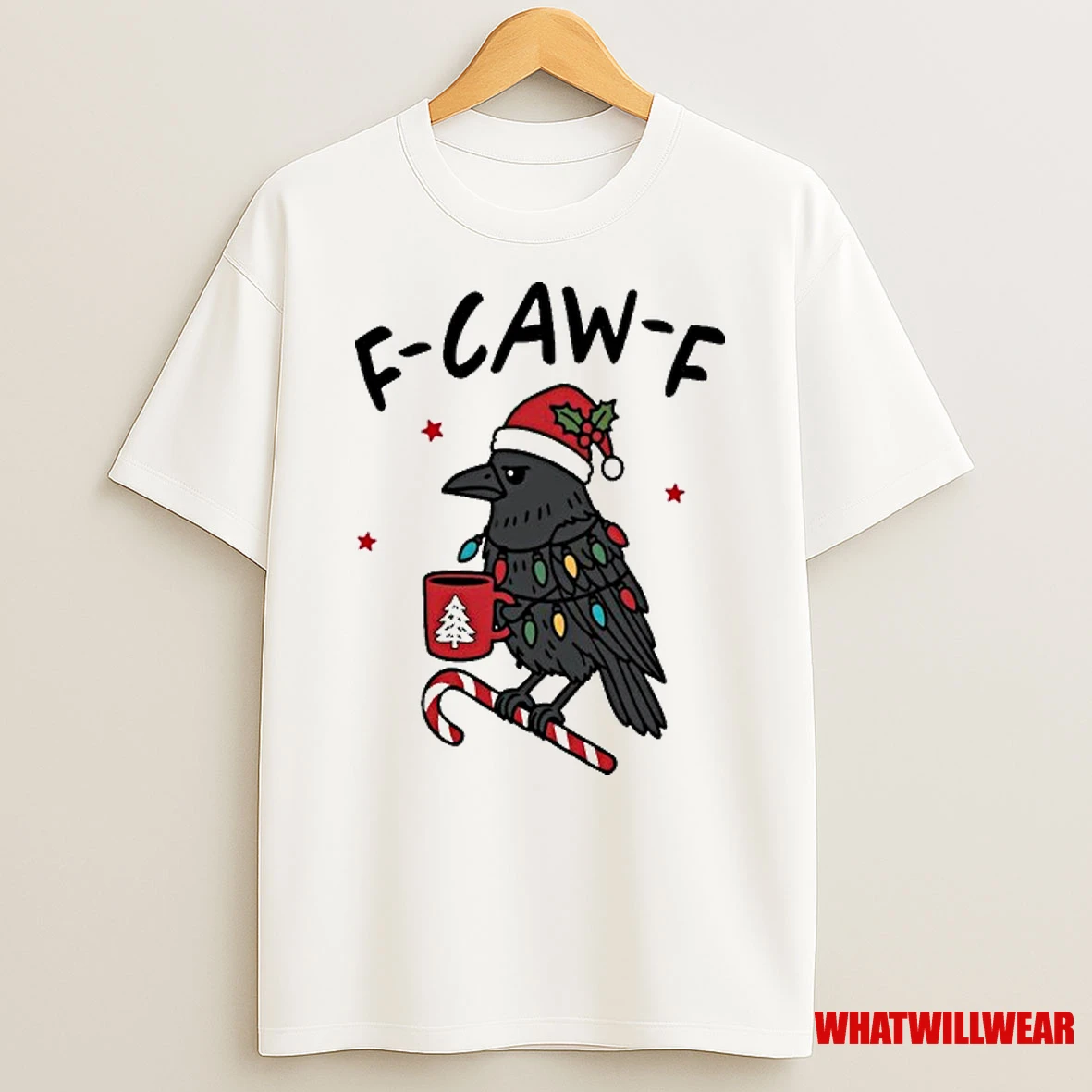Its An F Caw F Kind Of Christmas Crow Shirts