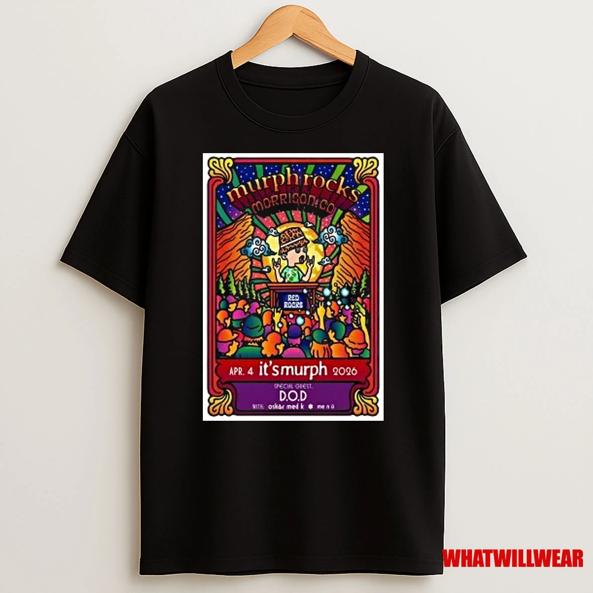 Its Murph Apr 4 2026 Red Rocks Amphitheatre Morrison Co Shirts