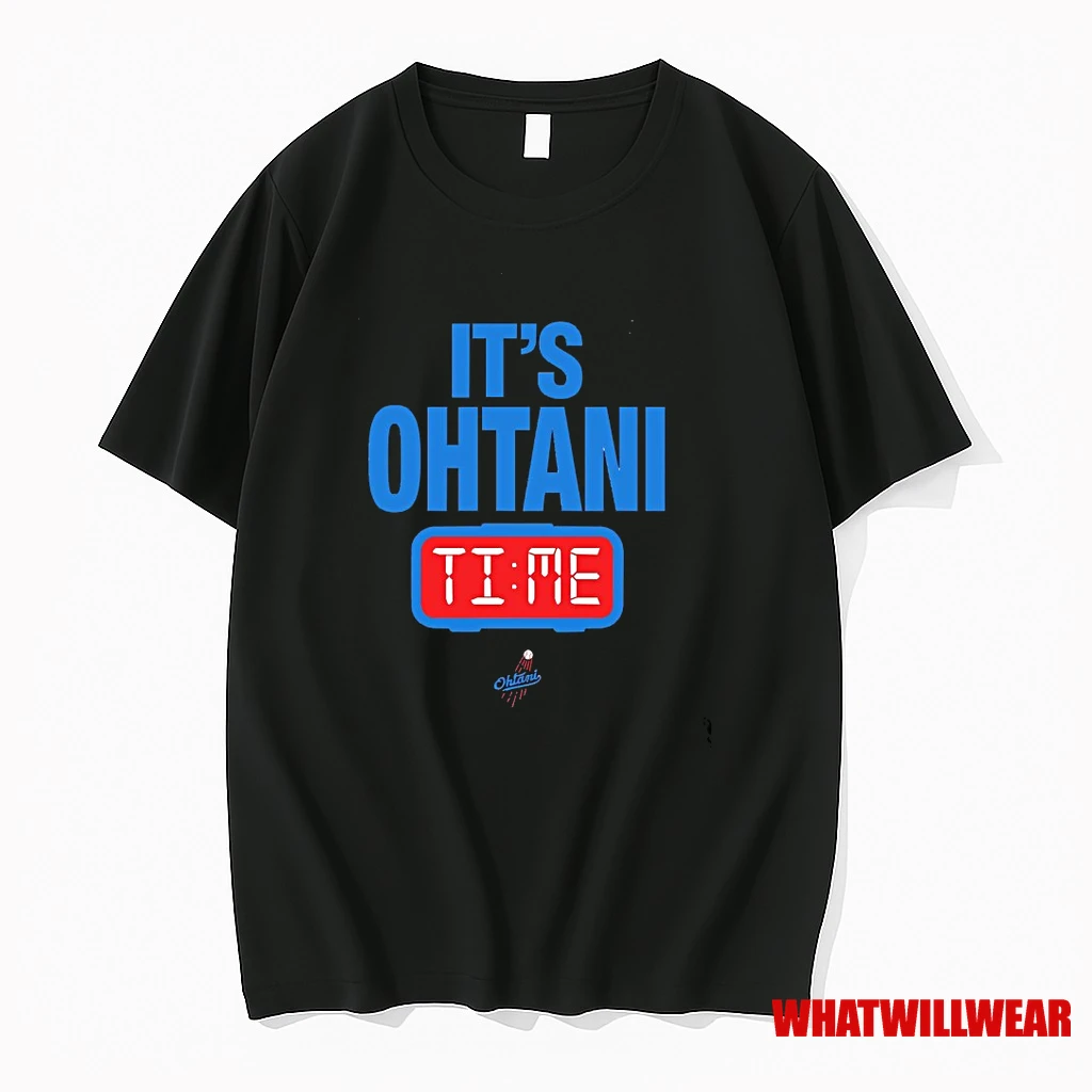 Its Ohtain Time Shohei Ohtani Los Angeles Dodgers Shirts