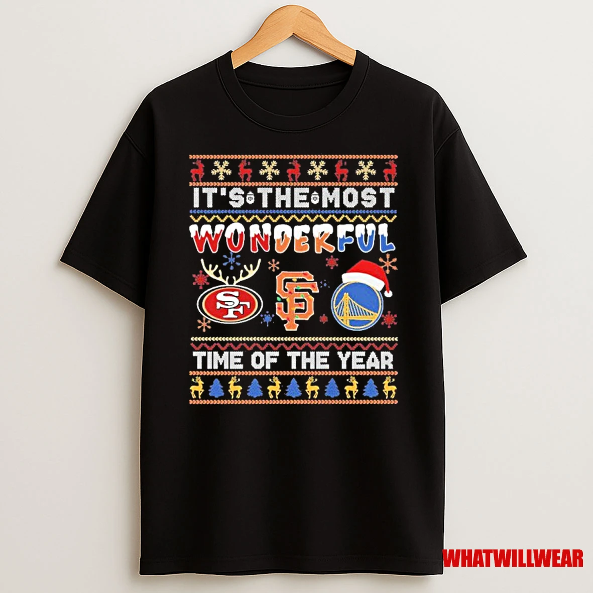 Its The Most Wonderful San Francisco Logo Time Of The The Year Ugly Shirts