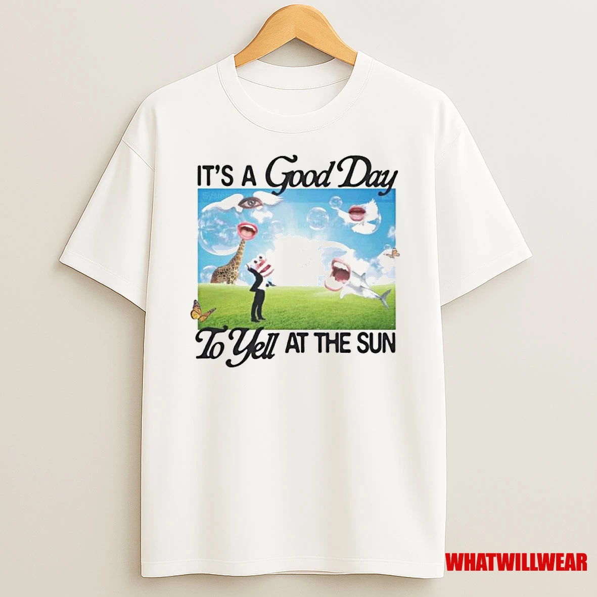 Its A Good Day To Yell At The Sun Ornaments Shirts