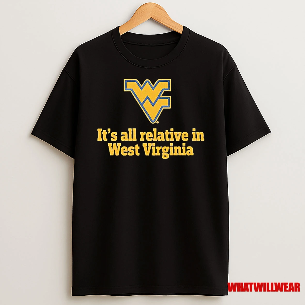 Its All Relative In West Virginia Mountaineers Ornaments Shirts