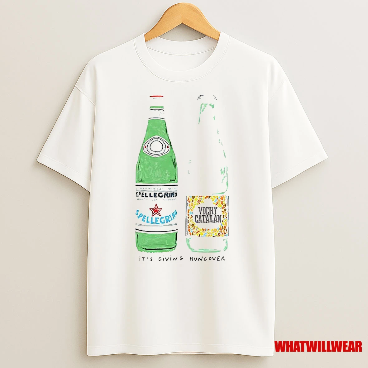Its Giving Hungover S Pellegrino And Vichy Catalan Shirts