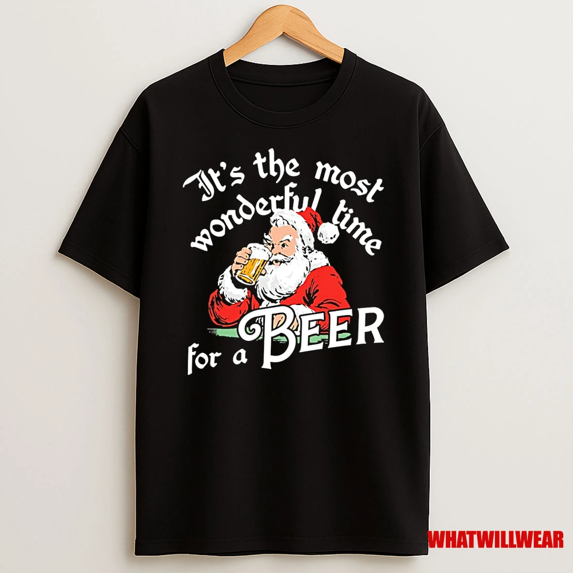 Its The Most Wonderful Time For A Beer Merry Christmas Shirts