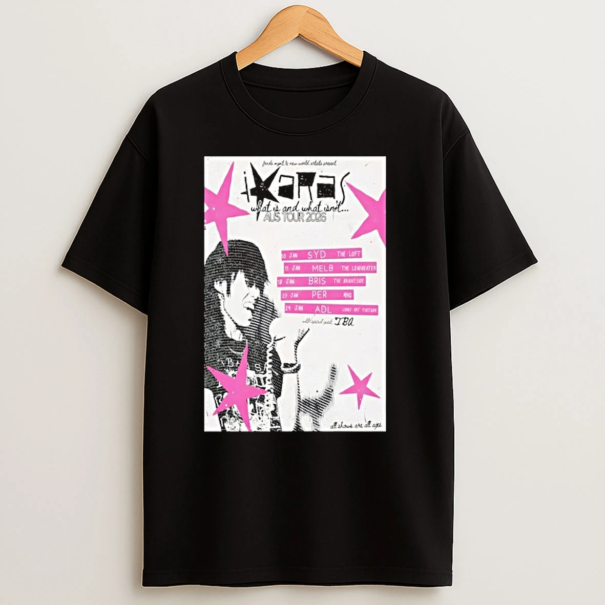 Ixara Aus New Show 2026 T Shirts