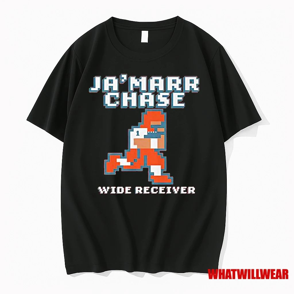 Jamarr Chase Cincinnati Bengals Nfl Retro Baller Ornaments Shirts
