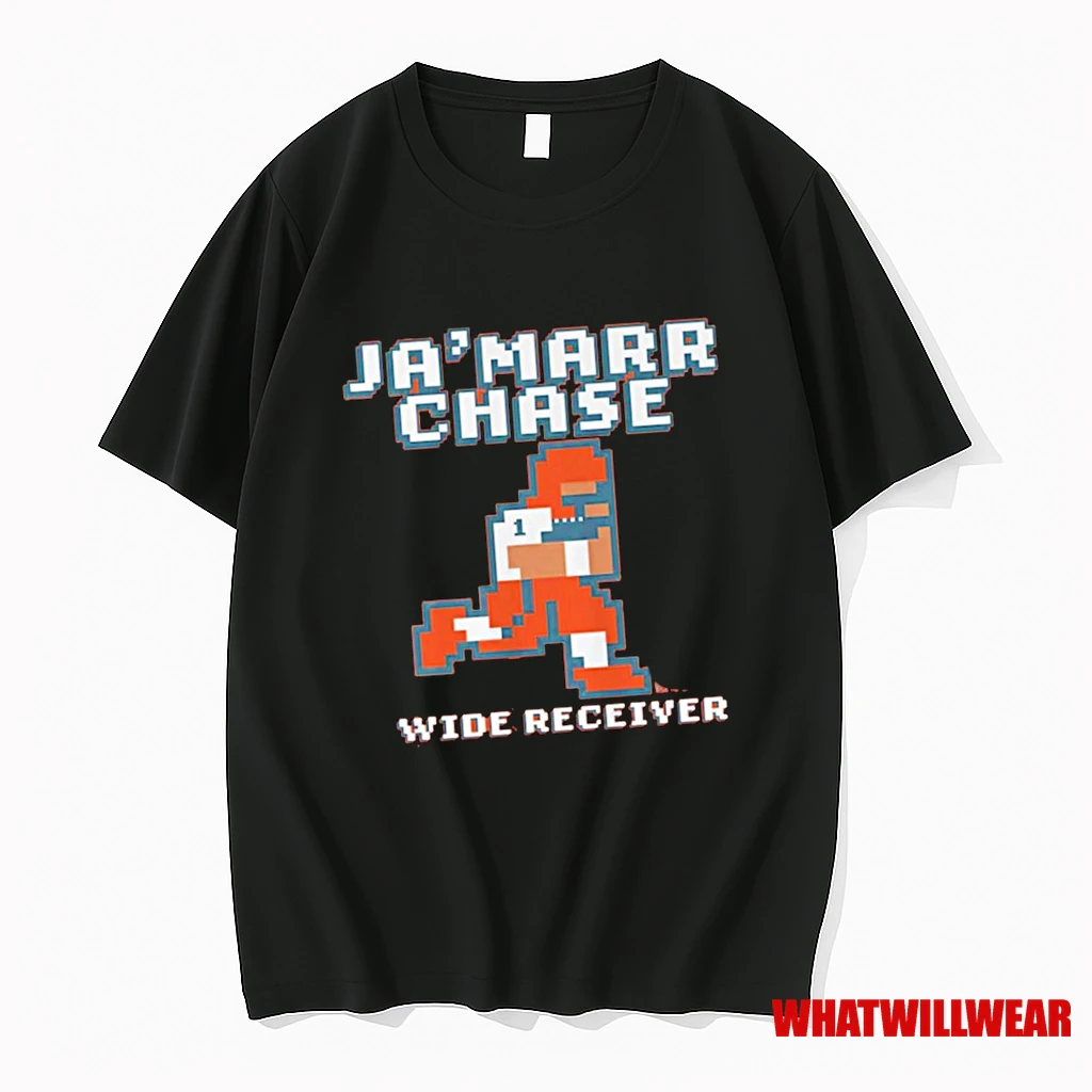 Jamarr Chase Cincinnati Bengals Wide Receiver Shirts