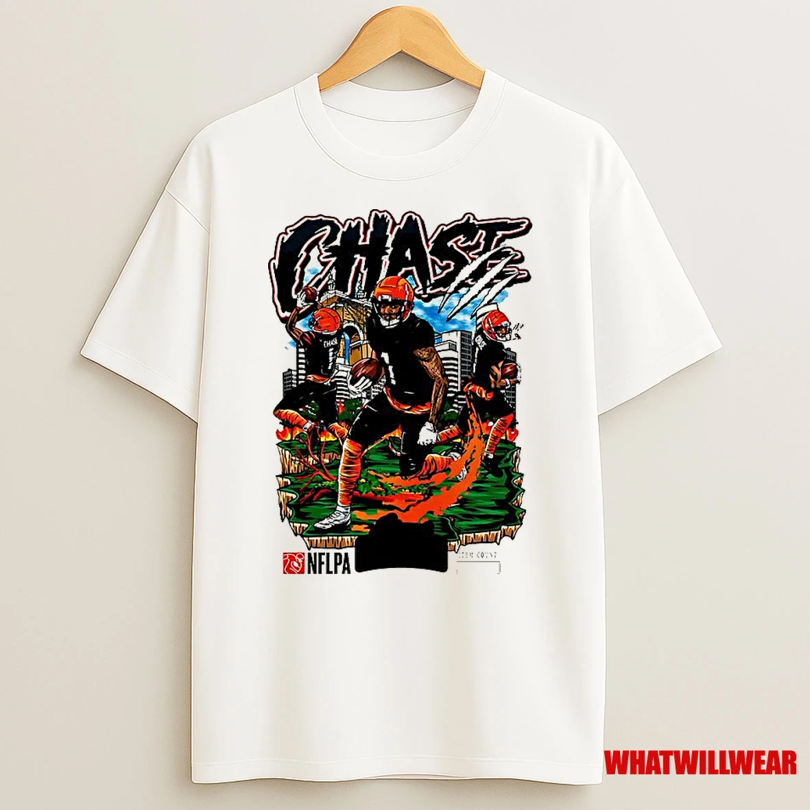 Jamarr Chase Lsu Tigers Football 2025 Number 1 Graphic Shirts