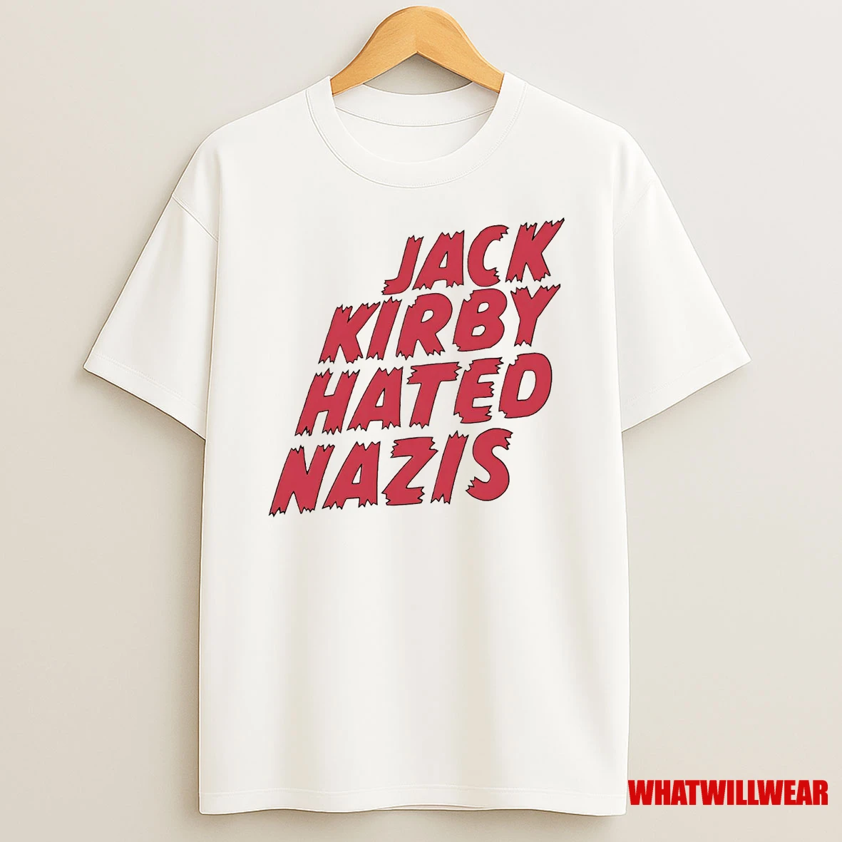Jack Kirby Hated Nazis Shirts