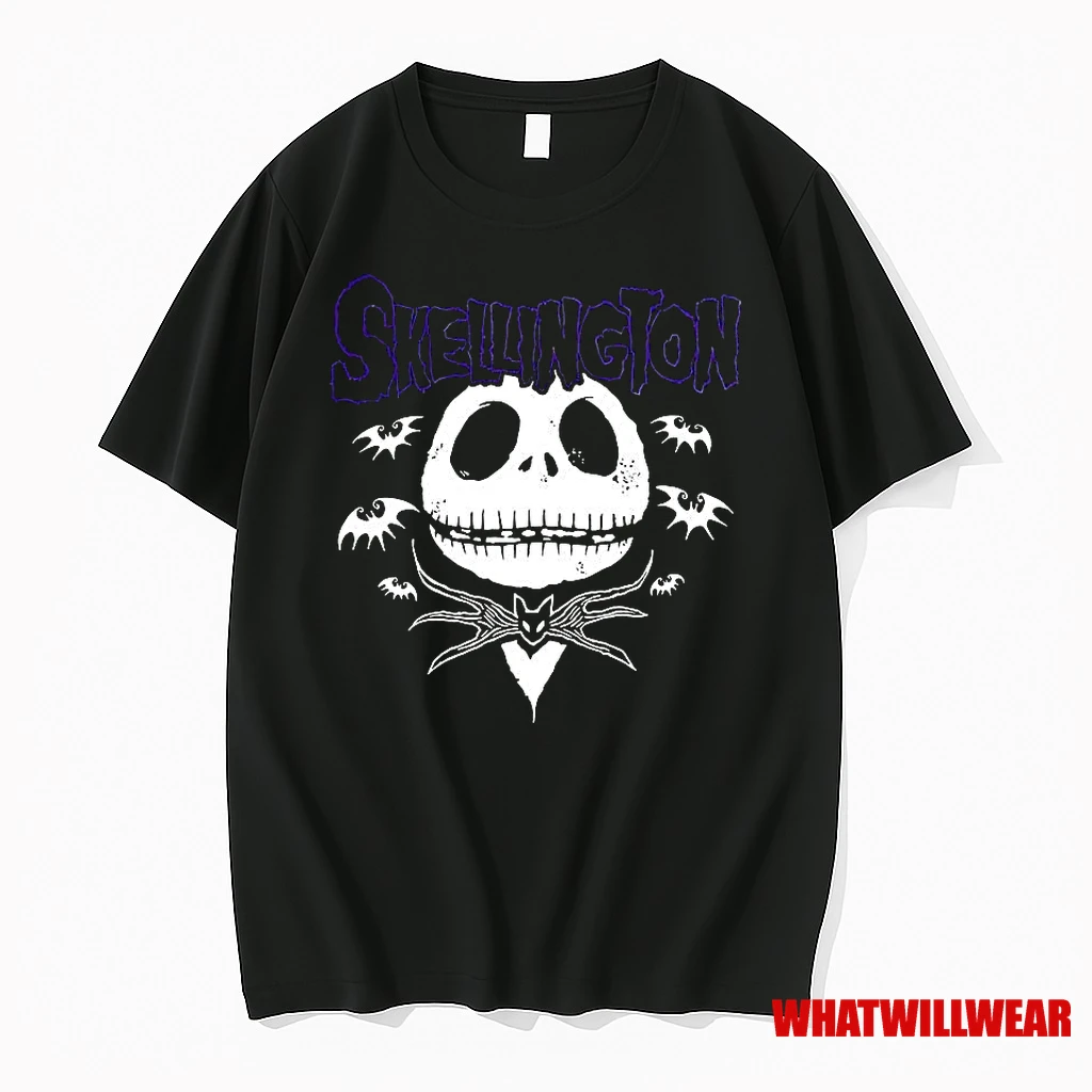Jack Skellington The Nightmare Before Christmas Cartoon 1993 Halloeween Shirts