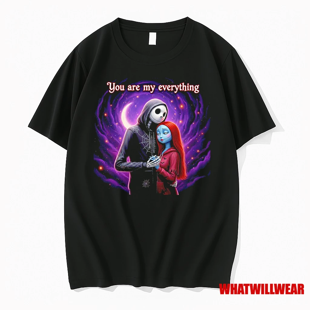 Jack Skellington And Sally You Are My Everything Halloween Shirts