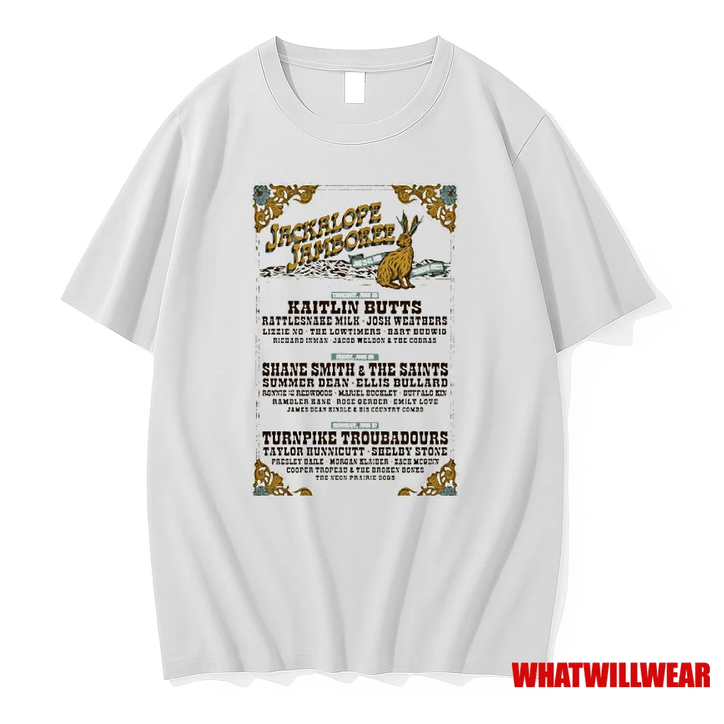 Jackalope Jamboree Turnpike Troubadours Kaitlin Butts Shane Smith And The Saints Shirts