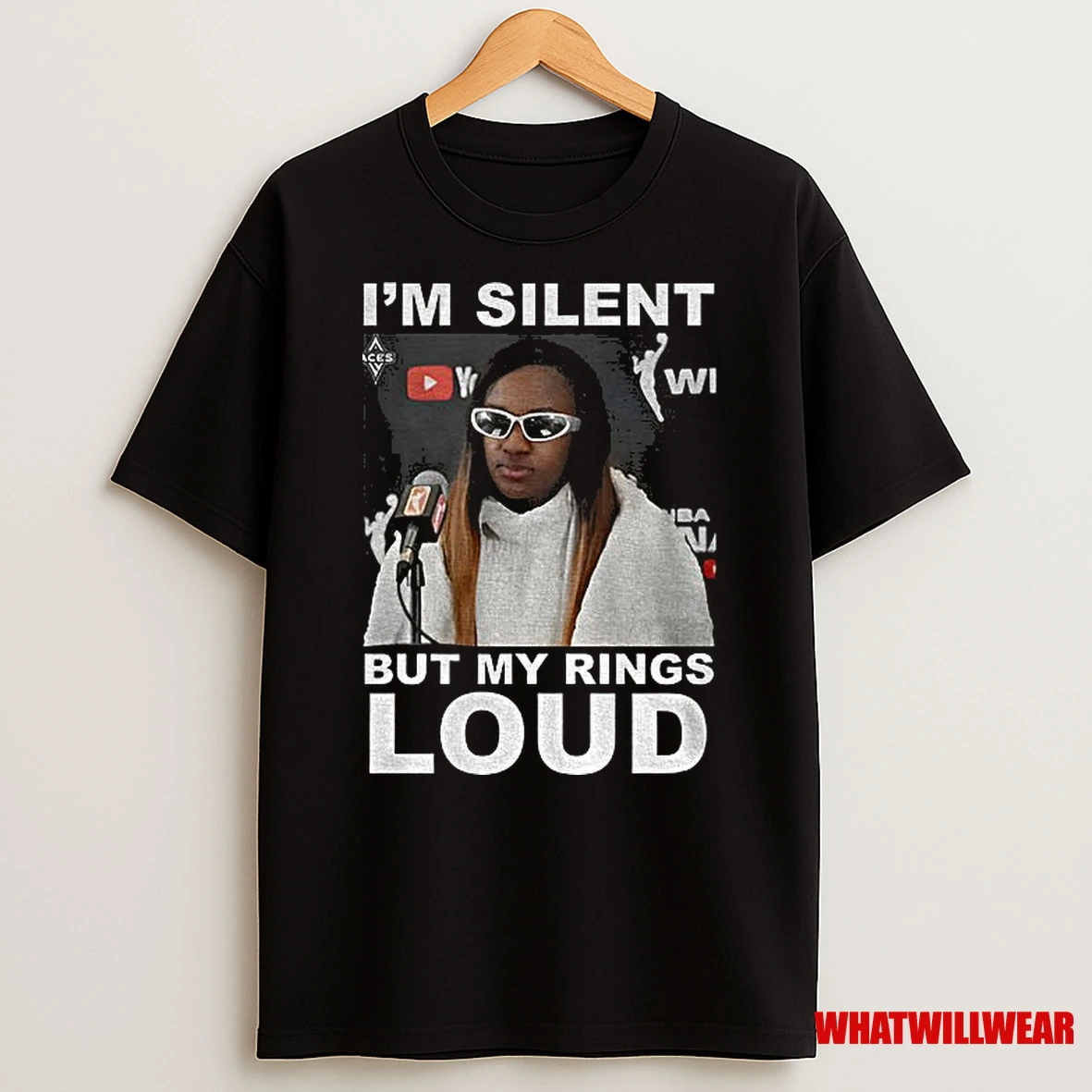 Jackie Young Im Silent But My Rings Loud Shirts
