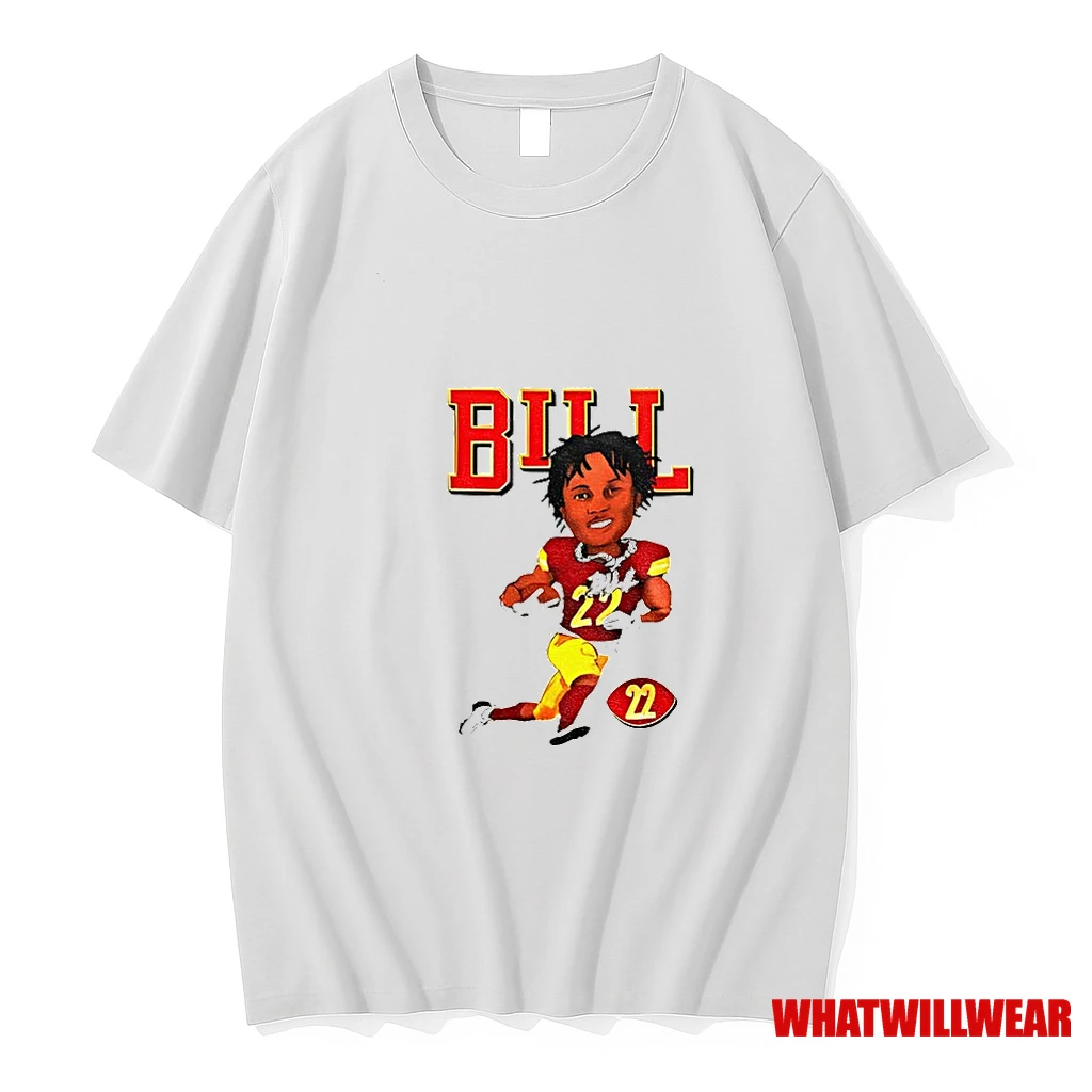 Jacory Bill Croskey Merritt 22 Washington Commander Football Shirts