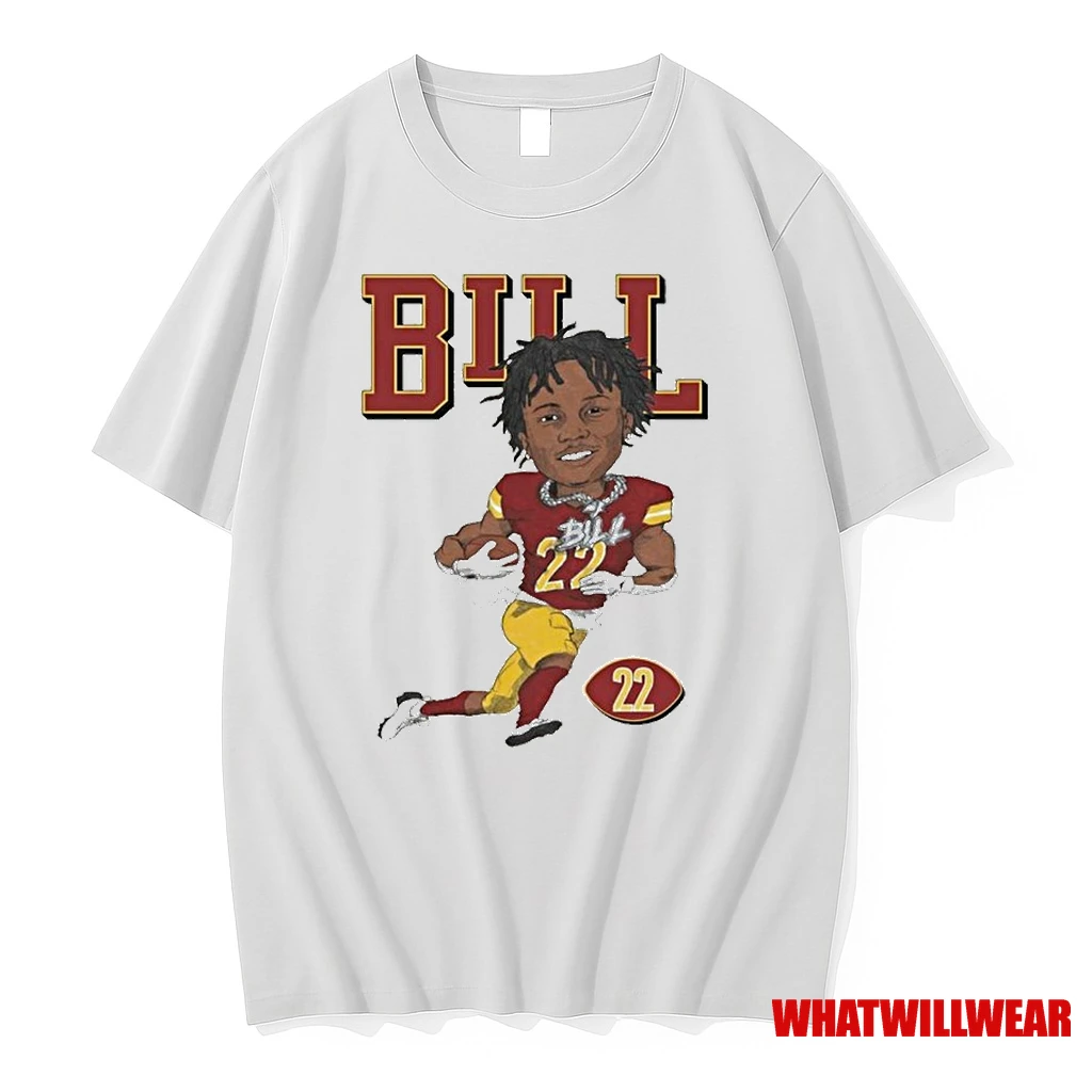 Jacory Croskey Merritt Bill Washington Commanders Caricature 22 Shirts