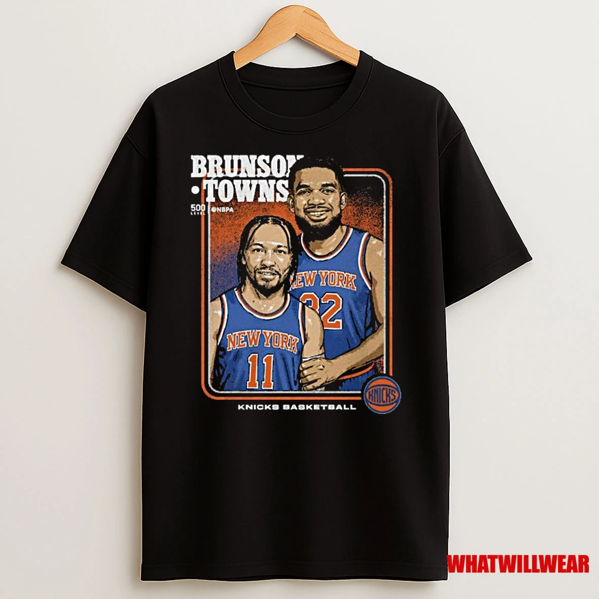 Jalen Brunson Karl Anthony Towns New York Knicks Step Brothers Shirts