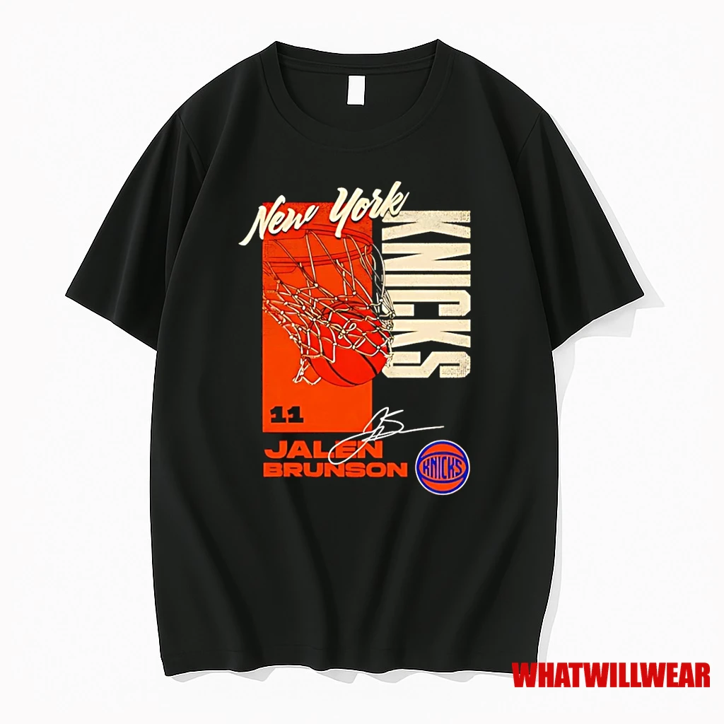 Jalen Brunson New York Knicks All Net Basketball Shirts